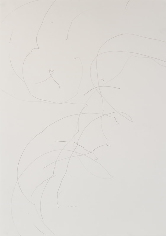 Katrin Paul COVID-19 Zyklus März Corona Zeichnungen Bleistift auf Papier  Größe 60 cm x 42 cm signiert ungerahmt